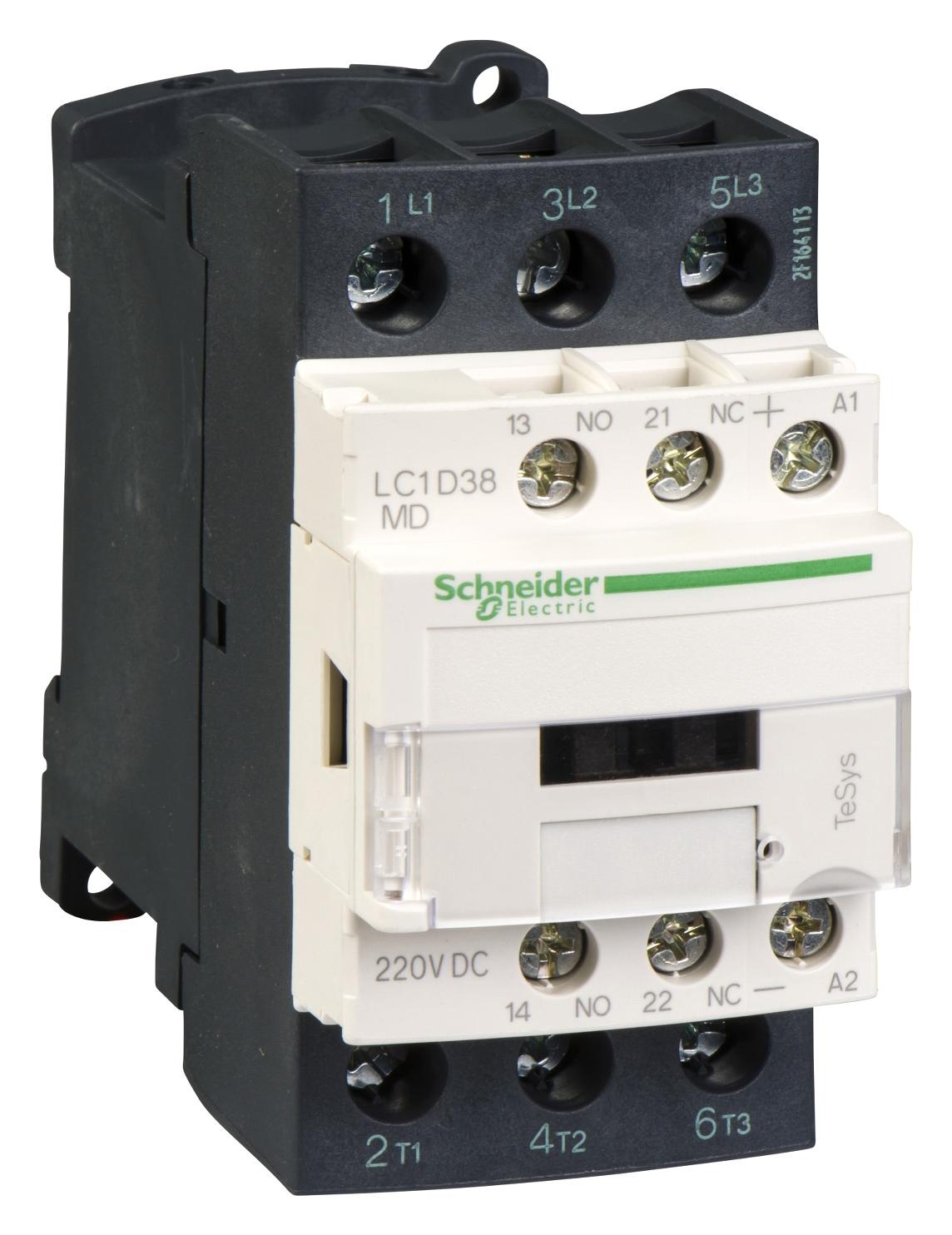 LC1D38MD CONTACTORS SCHNEIDER ELECTRIC