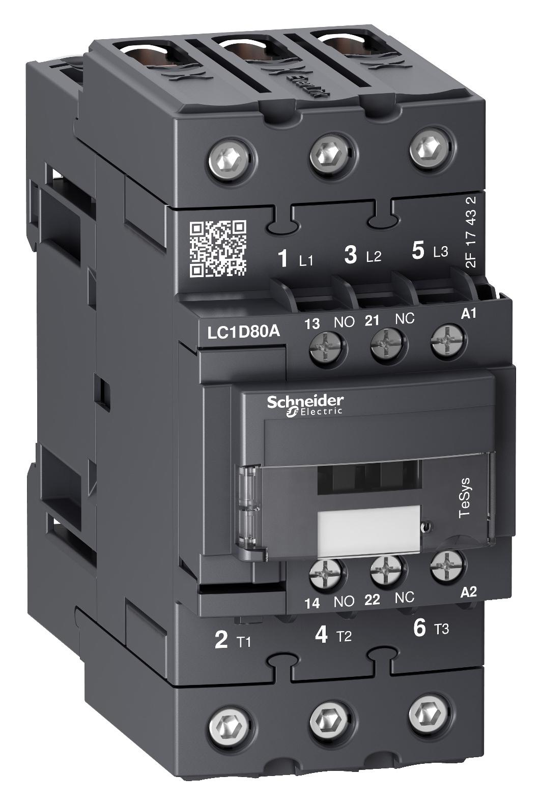 LC1D80AU7 CONTACTORS SCHNEIDER ELECTRIC