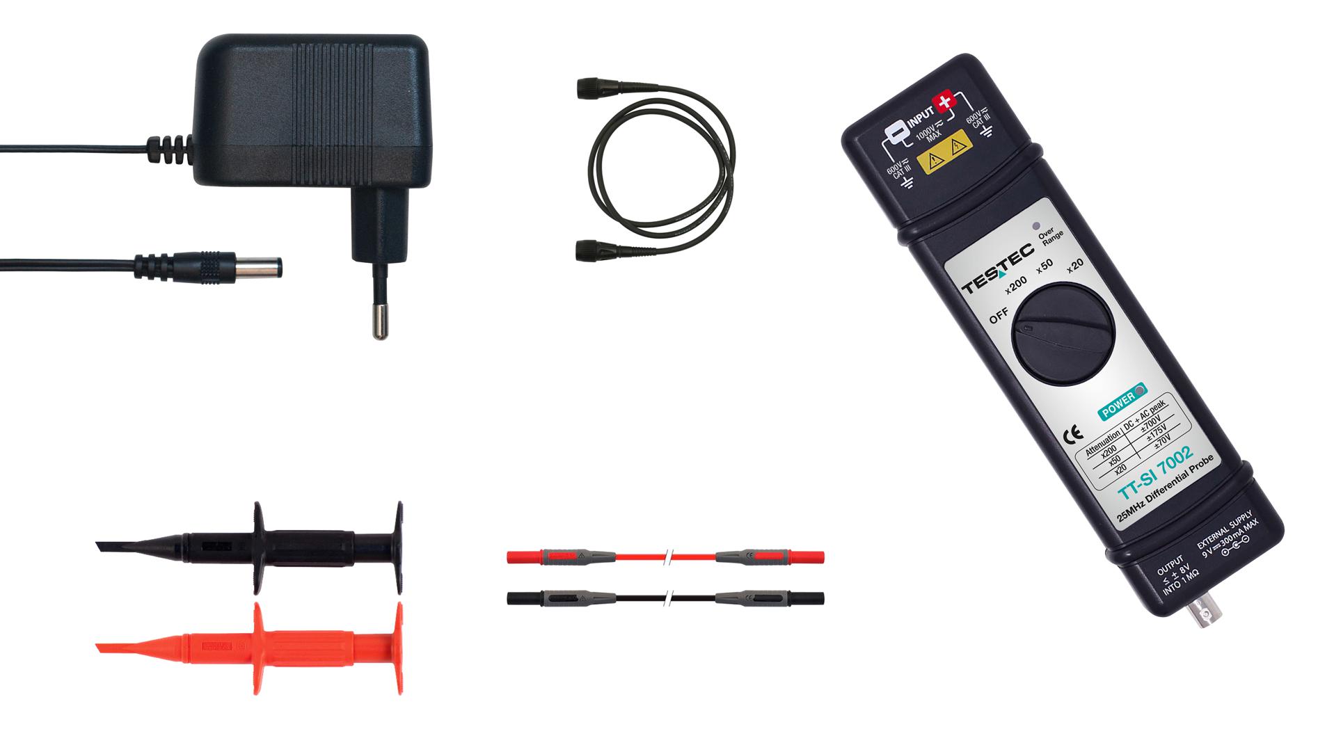 TT-SI 7002 ACTIVE DIFFERENTIAL PROBE, 25MHZ, OSC TESTEC