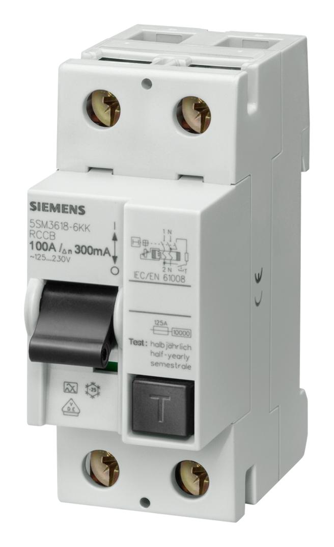 5SM3315-6KK RCBO, RCD, GFCI, AFDD CIRCUIT BREAKERS SIEMENS