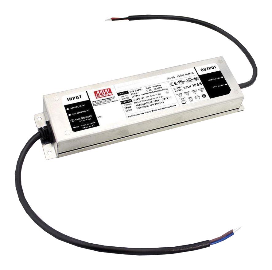 ELG-240-54 LED DRIVER, CONST CURRENT/VOLT, 240.3W MEAN WELL