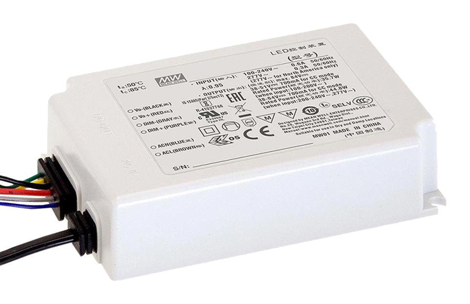 ODLC-45-1050DA LED DRIVER, CONSTANT CURRENT, 45.15W MEAN WELL