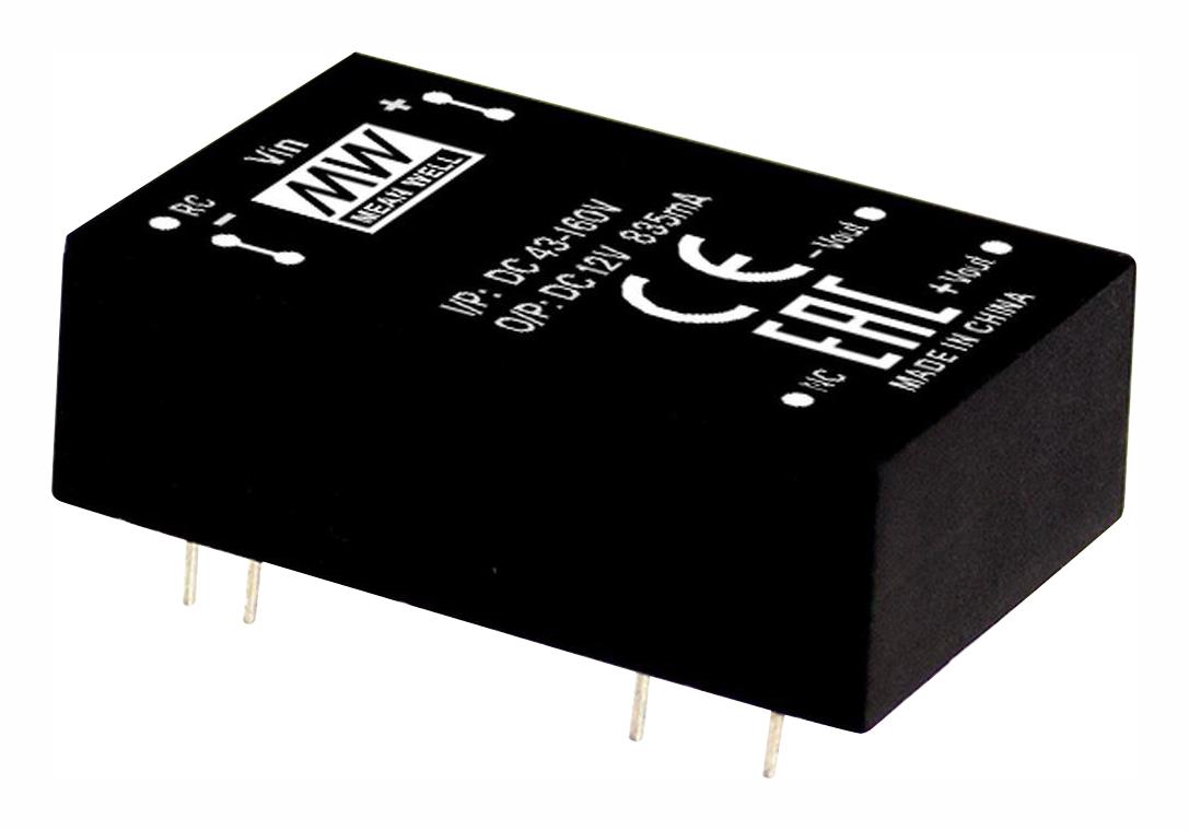 RSDW10H-05 DC-DC CONVERTER, 5V, 2A MEAN WELL