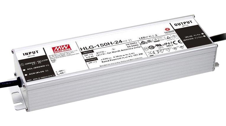 HLG-150H-30AB LED DRIVER, CONSTANT CURRENT/VOLT, 150W MEAN WELL
