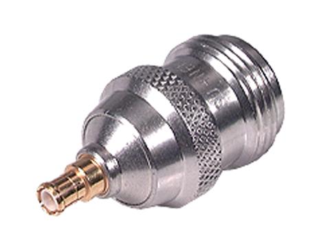 33_MCX-N-50-1/1--_UE RF ADAPTER, MCX PLUG-N JACK, 50 OHM HUBER+SUHNER