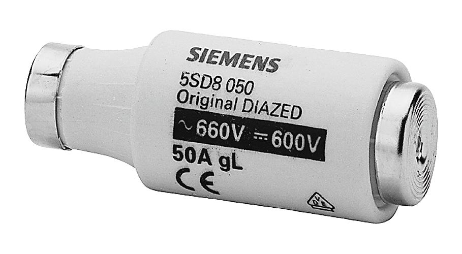 5SD8050 POWER FUSE,50A, 600VDC, 28 X 70MM SIEMENS