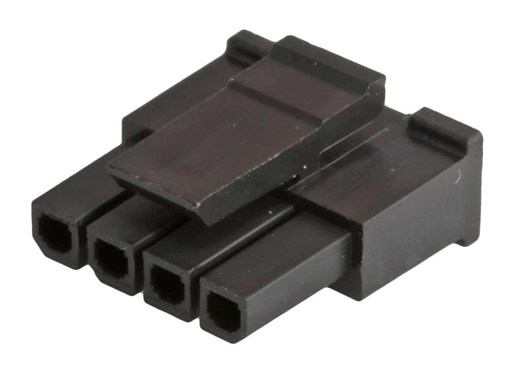 43645-0410 CONNECTOR HOUSING, 4POS, RCPT, 3MM MOLEX