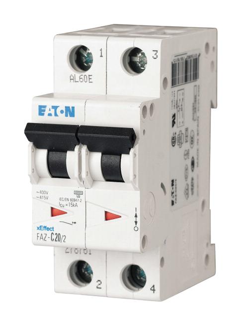 FAZ-D12/2 MINIATURE CIRCUIT BREAKER (MCB) EATON MOELLER