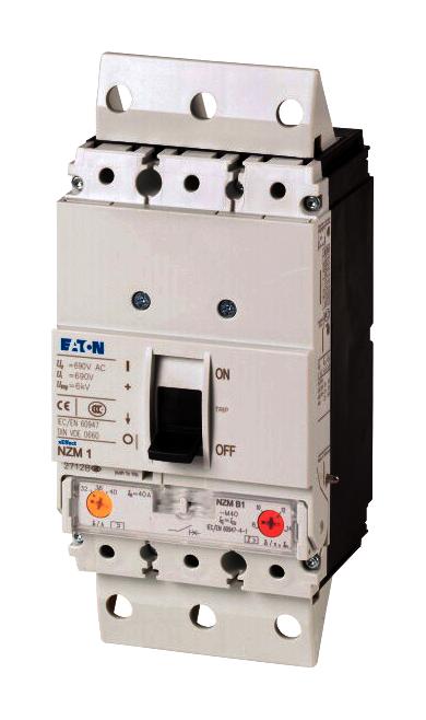 NZMC1-A125-SVE C.-BREAKER 3P MOTOR PROTECT. + PLUGS= NZ EATON MOELLER