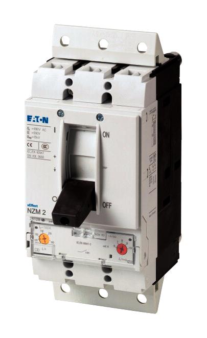 NZMN2-A160-SVE C.-BREAKER 3P SYST/LINE PROTECT. + PLUGS EATON MOELLER