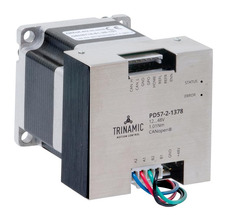 PD57-2-1378-CANOPEN STEPPER MOTOR, CANOPEN, 12-52VDC, 3A TRINAMIC / ANALOG DEVICES