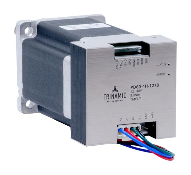PD60-4H-1278-TMCL STEPPER MOTOR, 12-48VDC, 9A TRINAMIC / ANALOG DEVICES