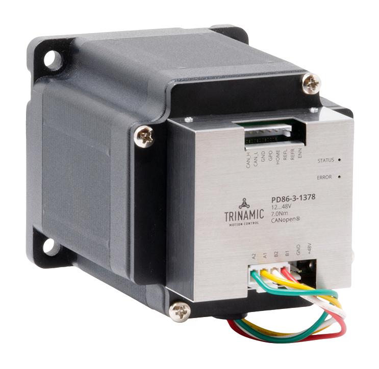 PD86-3-1378-CANOPEN STEPPER MOTOR, CANOPEN, 12-52VDC, 5.5A TRINAMIC / ANALOG DEVICES