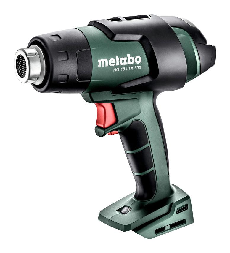 HG 18 LTX 500 CORDLESS HOT AIR GUN, 500DEG C, 18V METABO