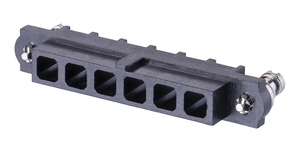 M80-263FC06-00-00 HOUSING CONNECTOR, RCPT, 6POS, 4MM HARWIN