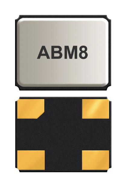 ABM8-16.000MHZ-B2-T CRYSTAL, 16MHZ, 18PF, SMD, 3.2MM X 2.5MM ABRACON