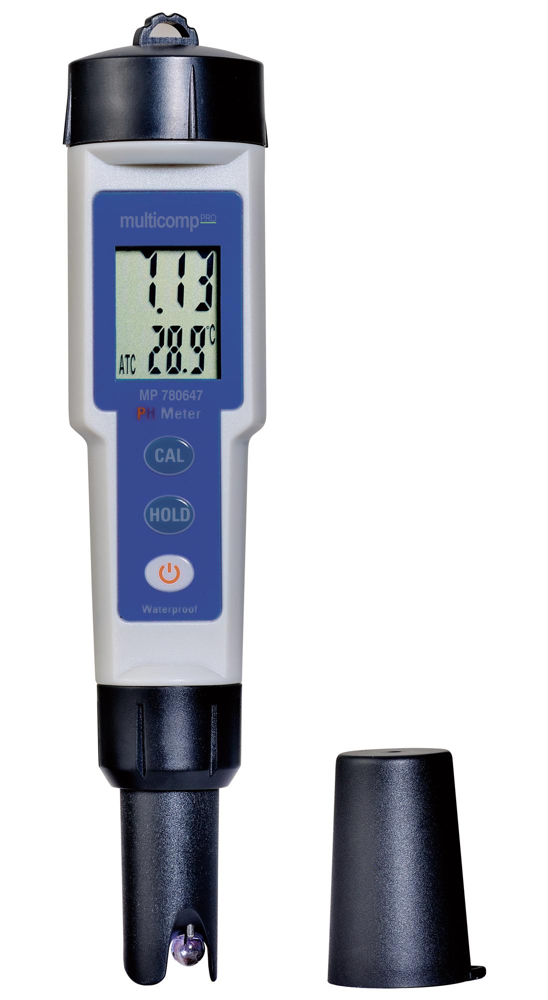 MP780647 PH METER, 0PH TO 14PH MULTICOMP PRO