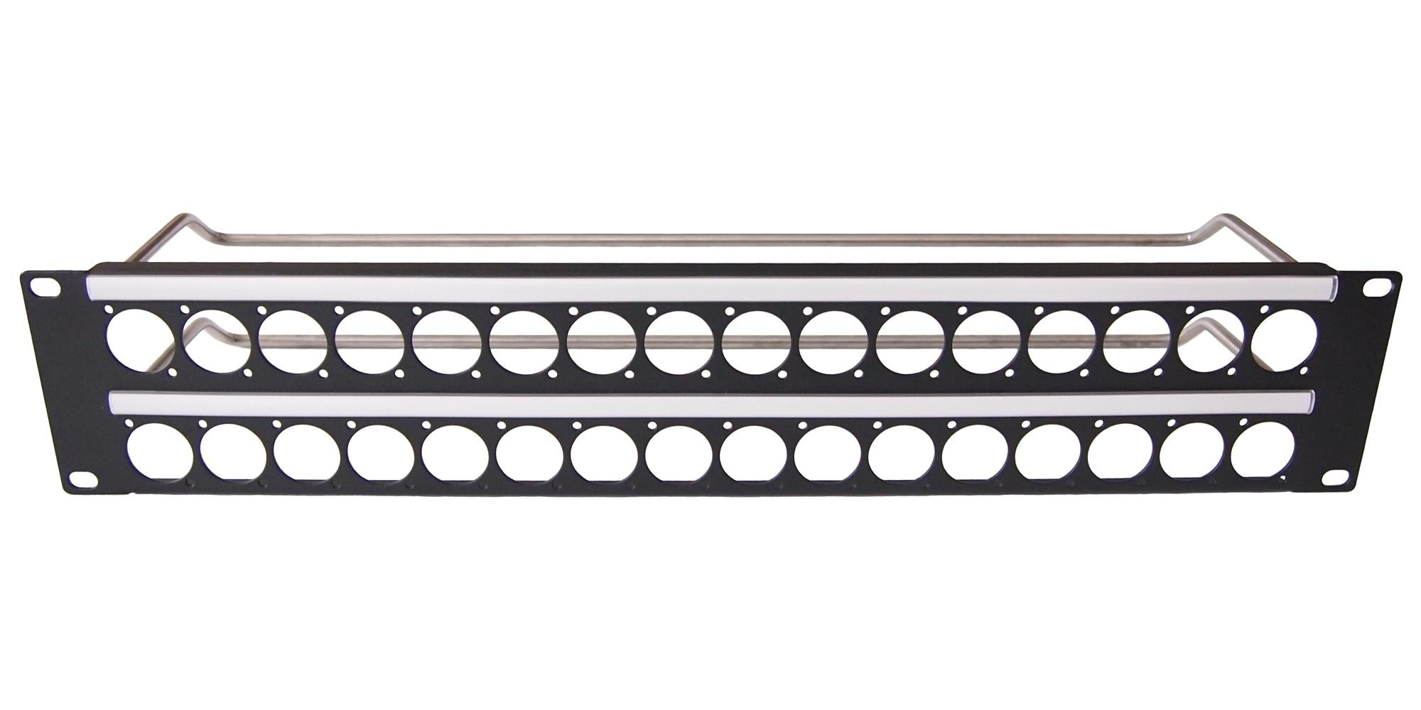 CP30155 PATCH PANEL,W/ PLAIN HOLE, 32PORT, 2U CLIFF ELECTRONIC COMPONENTS