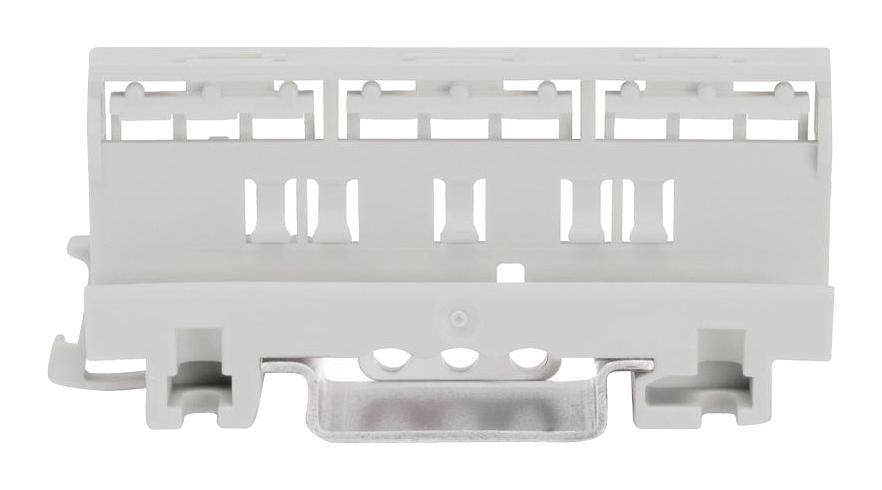 221-501 MOUNTING CARRIER, PA66, DIN RAIL, GREY WAGO