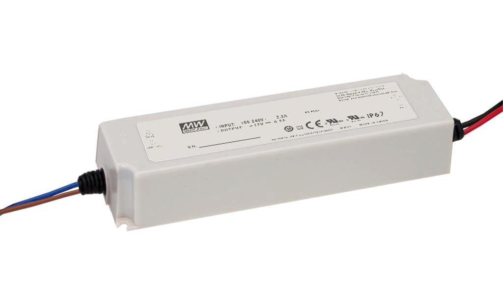 LPV-100-5 LED DRIVER, CONSTANT VOLTAGE, 60W MEAN WELL