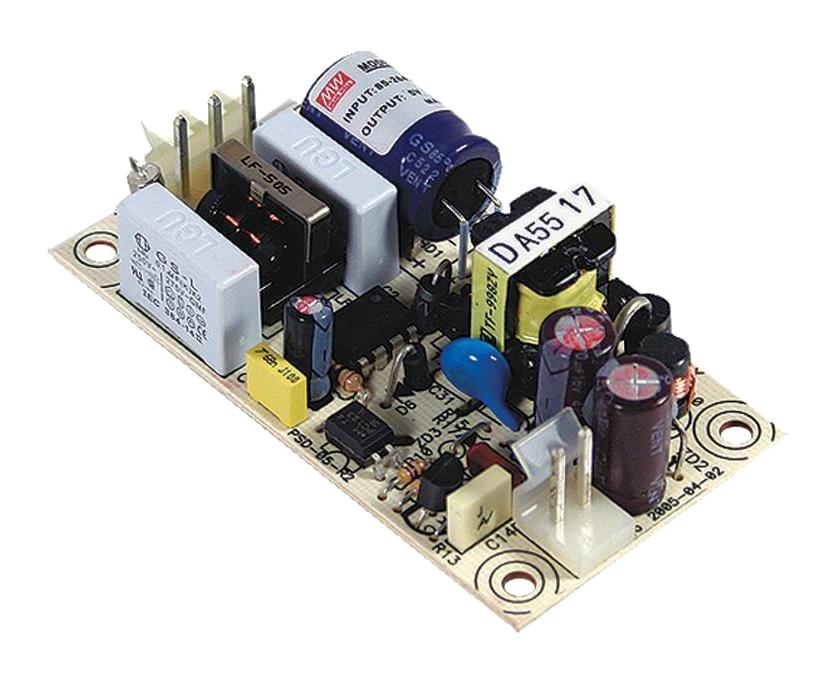 PS-05-12 POWER SUPPLY, AC-DC, 12V, 0.45A, 5.4W MEAN WELL