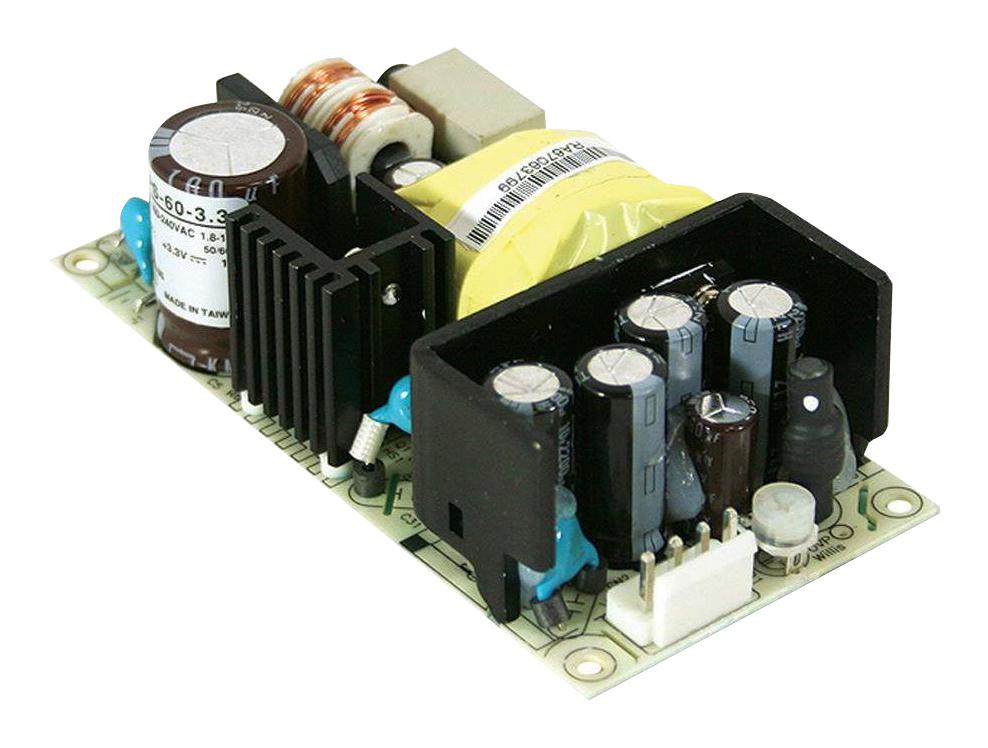 RPS-60-15 POWER SUPPLY, AC-DC, 15V, 4A, 60W MEAN WELL