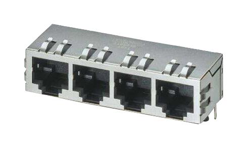 1149849 RJ45 CONN, R/A JACK, 8P8C, 4PORT, TH PHOENIX CONTACT