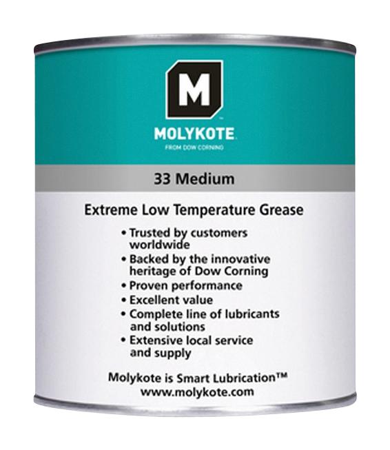 MOLYKOTE 33M, 1KG 33 MFD GREASE, CAN, 1KG MOLYKOTE