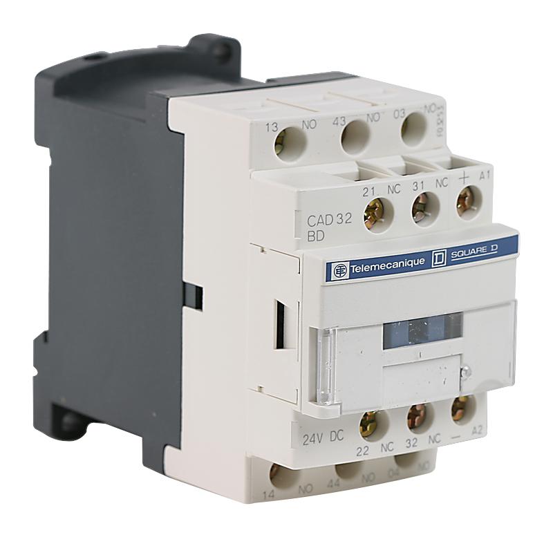 CAD32BD RELAY, 3NO, 2NC, 600VAC, 10A SCHNEIDER ELECTRIC