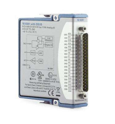 782580-02 MULTIFUNCTION I/O MODULE, 12BIT, 20KSPS NI