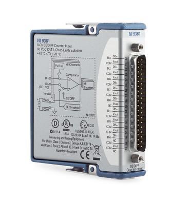 783407-01 C SERIES COUNTER INPUT MODULE, 8CH, 1MHZ NI