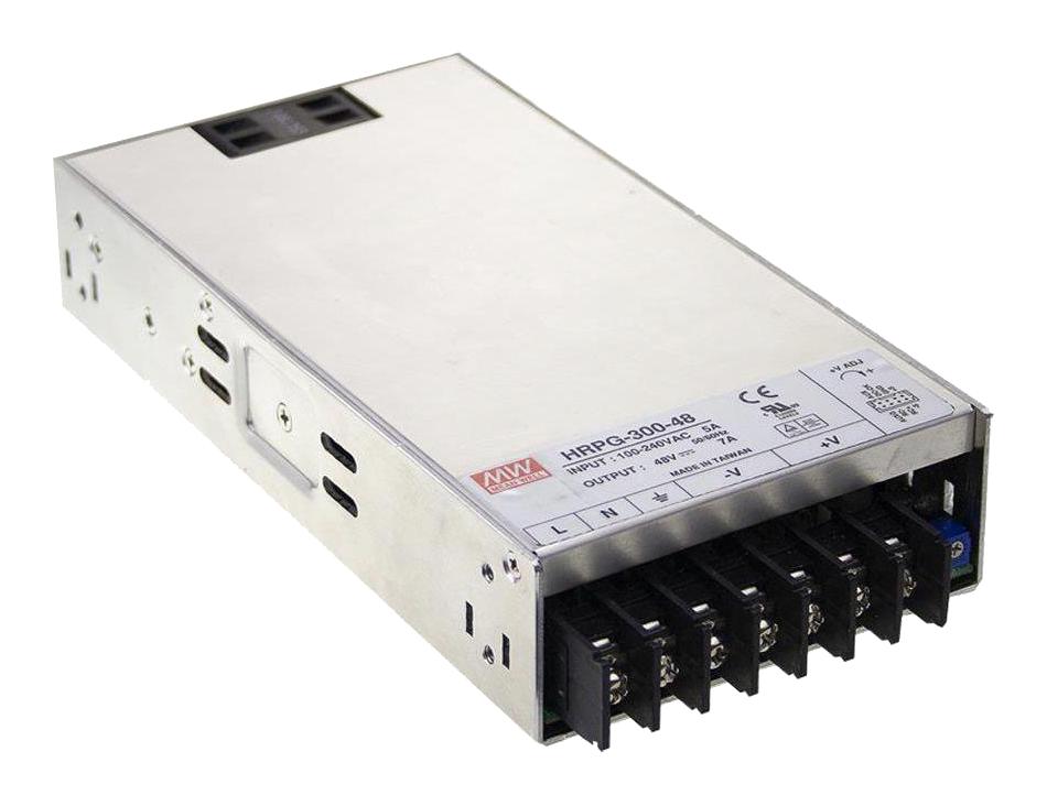 HRP-300-15 POWER SUPPLY, AC-DC, 15V, 22A MEAN WELL