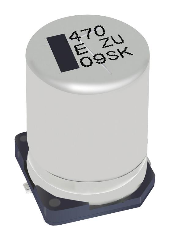 EEHZU1J151P CAP, 150UF, 63V, ALU ELEC, HYBRID, SMD PANASONIC