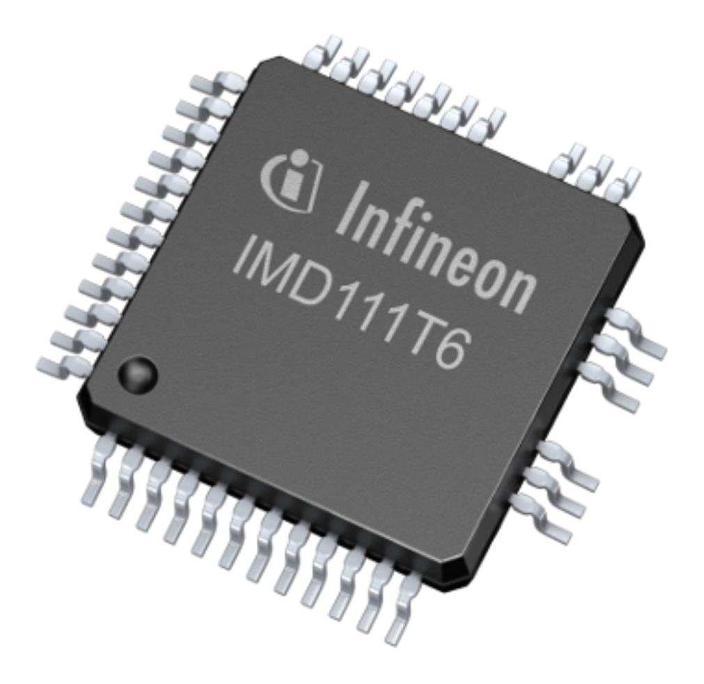 IMD112T6F040XUMA1 MOTOR DRIVER, PMSM, LQFP-40 INFINEON