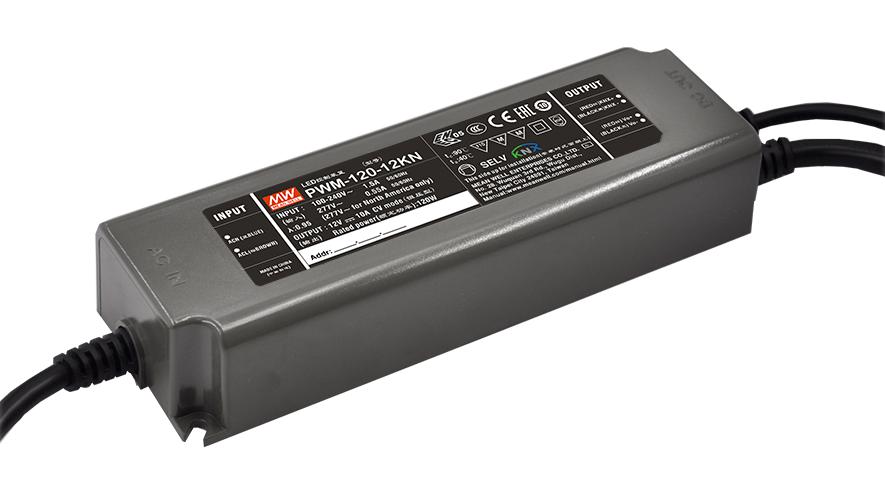 PWM-120-12KN LED DRIVER/PSU, CONSTANT VOLTAGE, 120W MEAN WELL