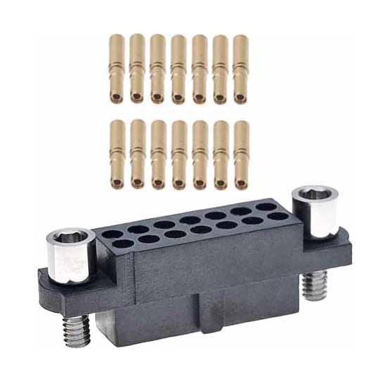 M80-4810642 CONNECTOR, RCPT, 6POS, 2ROW, CRIMP HARWIN