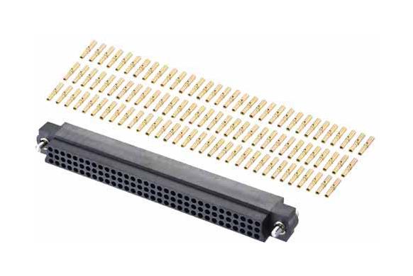 M83-LFD1F2N96-0000-000 CONNECTOR, RCPT, 96POS, 3ROW, 2MM HARWIN