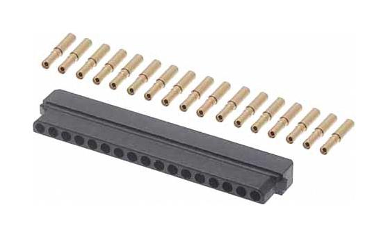 M80-8991705 CONNECTOR, RCPT, 17POS, 1ROW, 2MM HARWIN