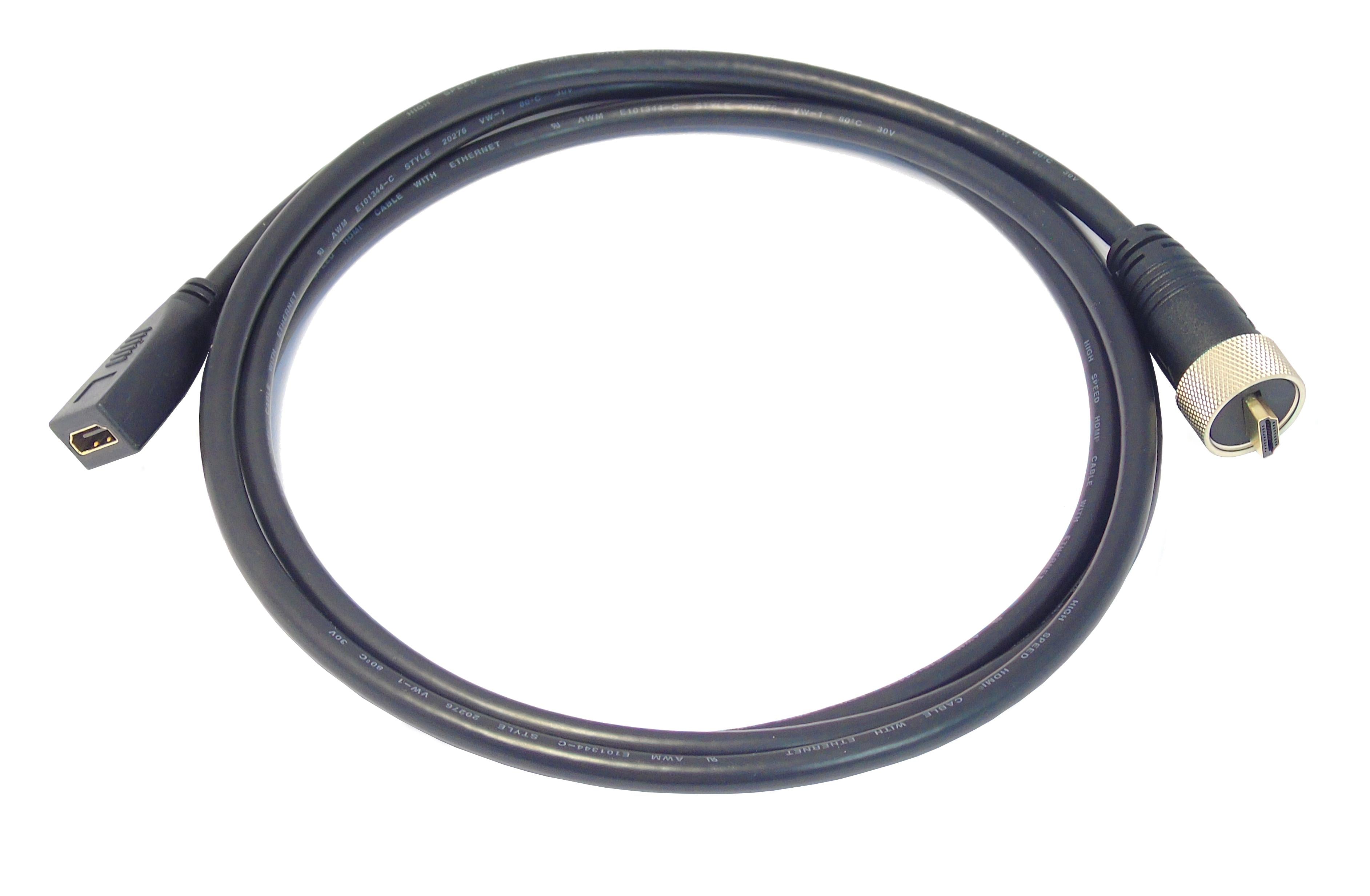 MP007429 CABLE, C3 HDMI PLUG-HDMI RCPT, 2M MULTICOMP PRO