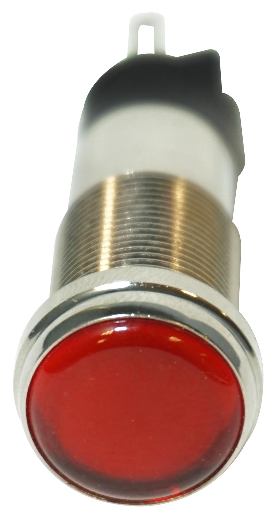 656-1105-304F LED PANEL INDICATOR, RED, 12.7MM, 120V DIALIGHT