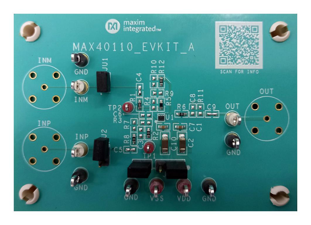 MAX40110EVKIT# EVALUATION KIT, OPERATIONAL AMPLIFIER MAXIM INTEGRATED / ANALOG DEVICES