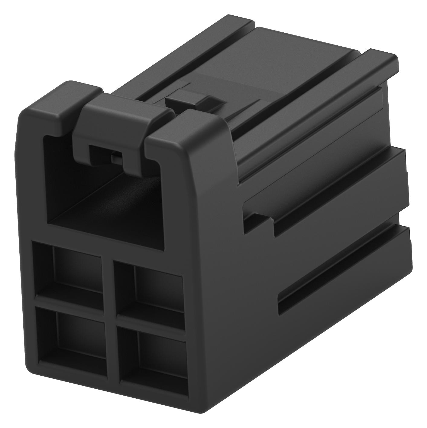 2-2366515-4 CONNECTOR HOUSING, RCPT, 4POS, 2MM TE CONNECTIVITY