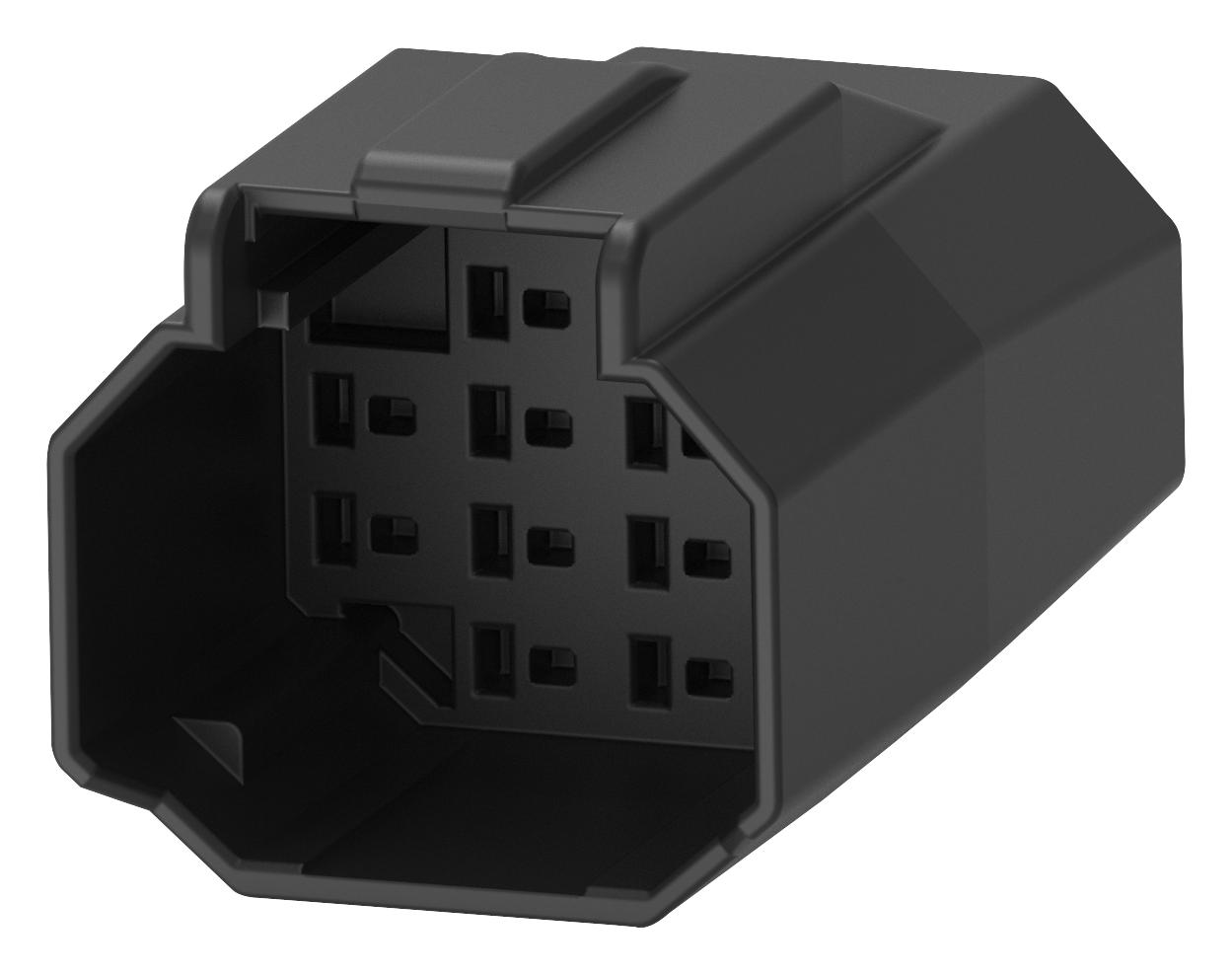 4-2366600-2 CONNECTOR HOUSING, RCPT, 12POS, 2MM TE CONNECTIVITY