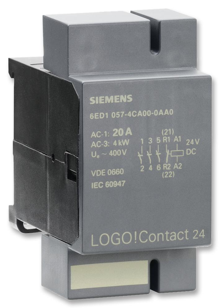 6ED1057-4CA00-0AA0 MODULE, LOGO!, CONTACT, 24V SIEMENS