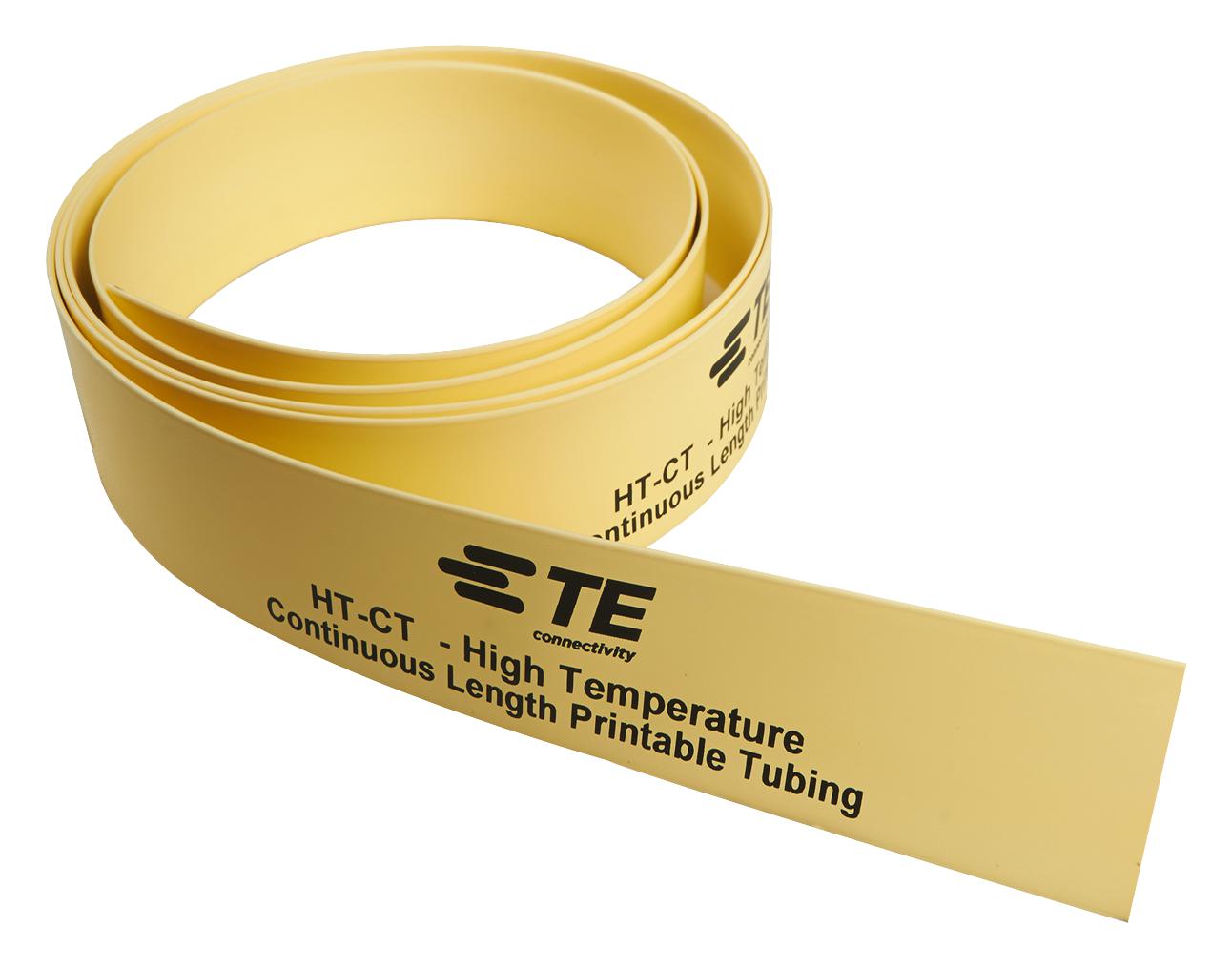 EL8073-000 HEAT-SHRINK TUBING, 2:1, 6.4MM, YELLOW TE CONNECTIVITY