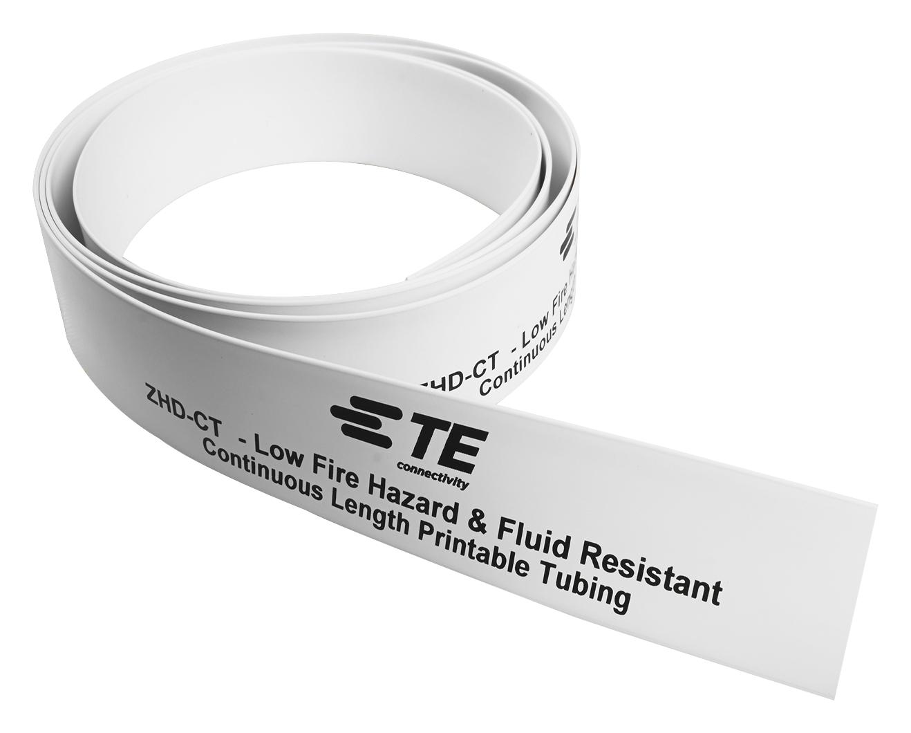 EL8114-000 HEAT-SHRINK TUBING, 2:1, 6.4MM, WHITE TE CONNECTIVITY