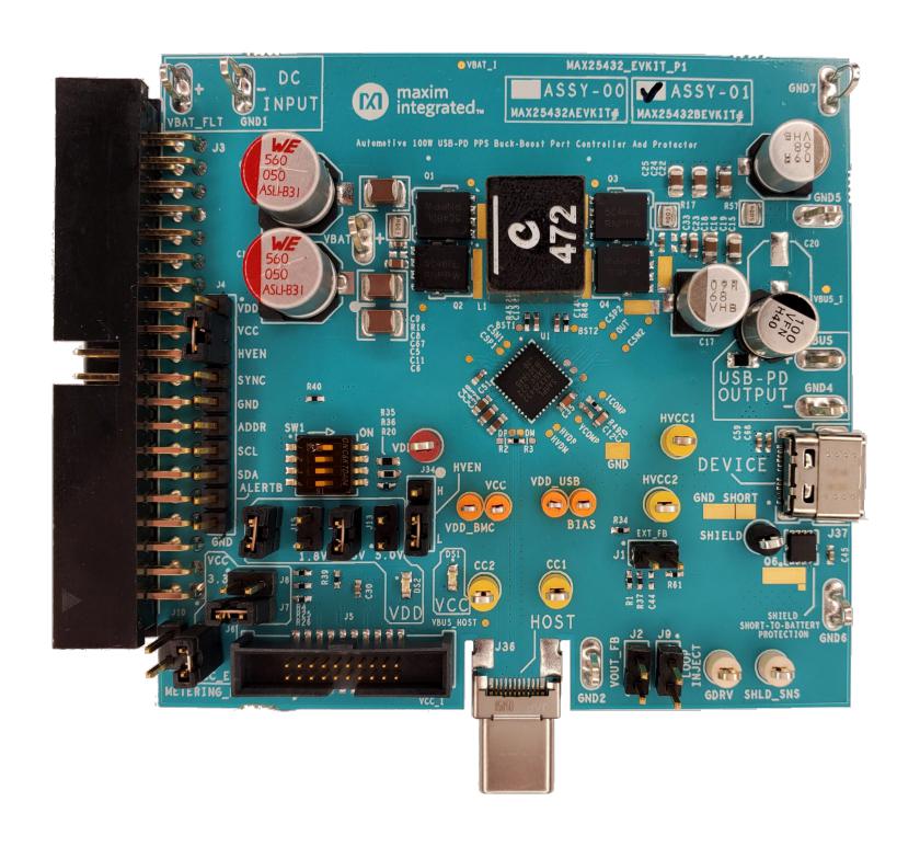 MAX25432BEVKIT# EVAL BOARD, USB HOST CONTROLLER MAXIM INTEGRATED / ANALOG DEVICES
