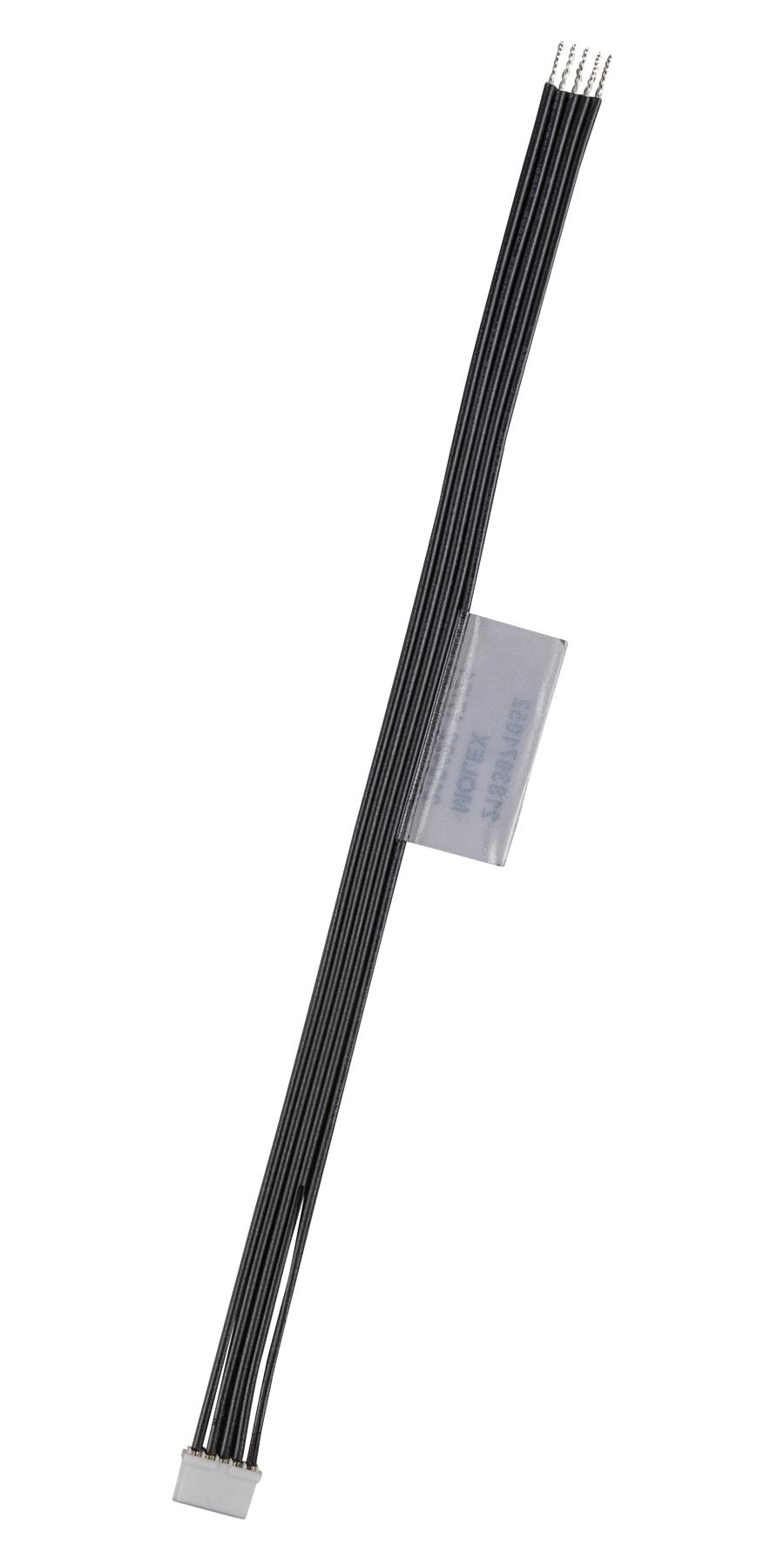 218397-1052 CABLE ASSY, 5P RCPT-FREE END, 150MM MOLEX
