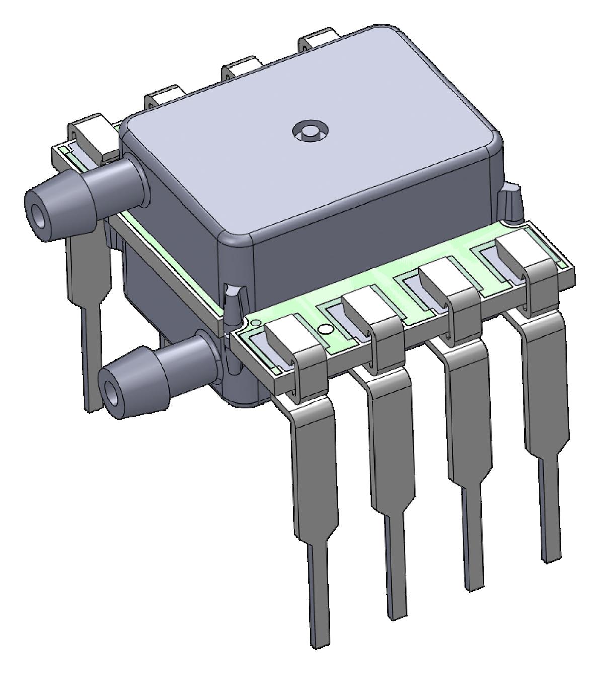 ELVH-L04D-HRRD-I-N2A5 PRESSURE SENSOR, 4"-H2O, DIFF, I2C AMPHENOL ALL SENSORS