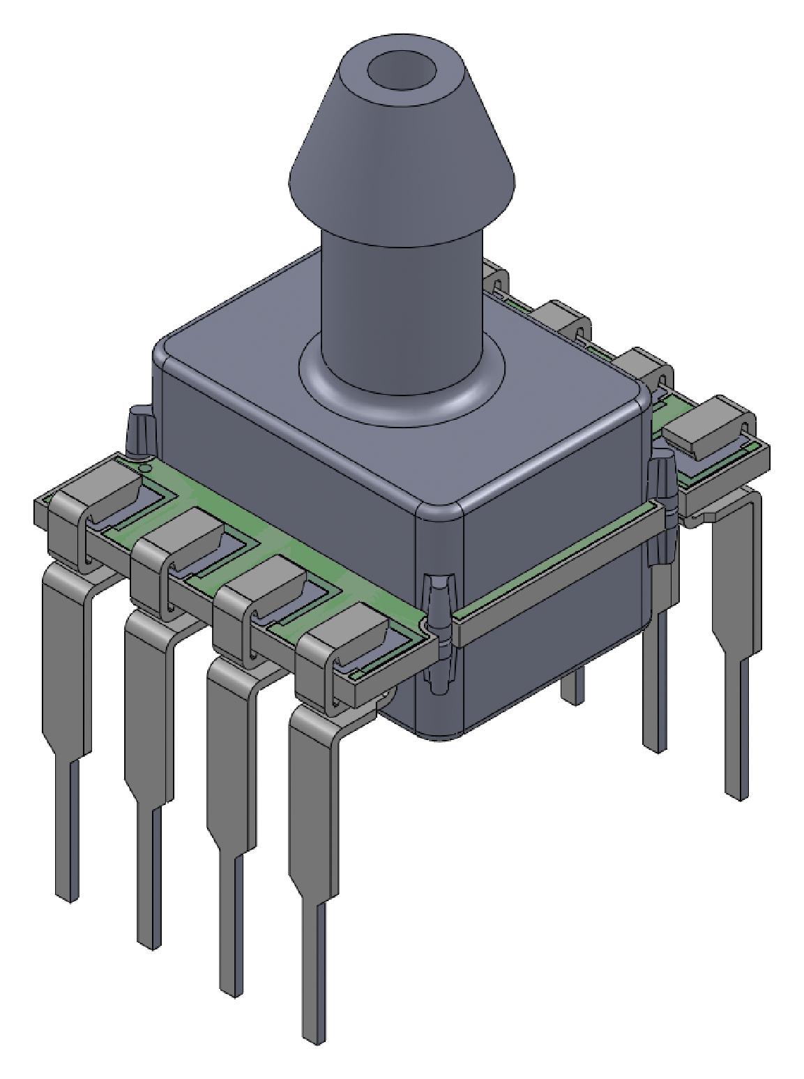 ELVH-015A-HAND-I-NAA5 PRESSURE SENSOR, 15PSI, ABSOLUTE, ANALOG AMPHENOL ALL SENSORS